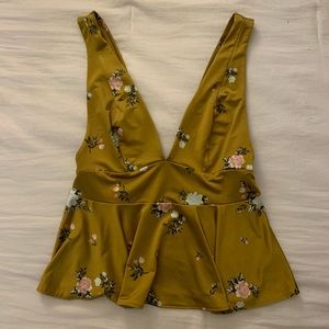 Urban Outfitters Deep V Tank